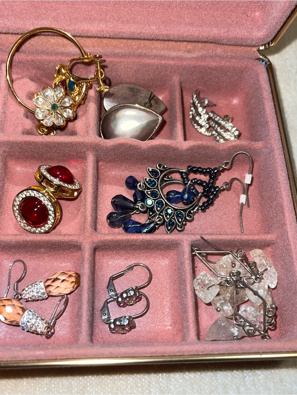 Earring Collection + Jewelry Box - Picture 5 of 8
